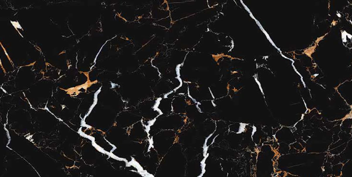 Black Tulip — 600 × 1200 mm high glossy exotic glazed vitrified tile