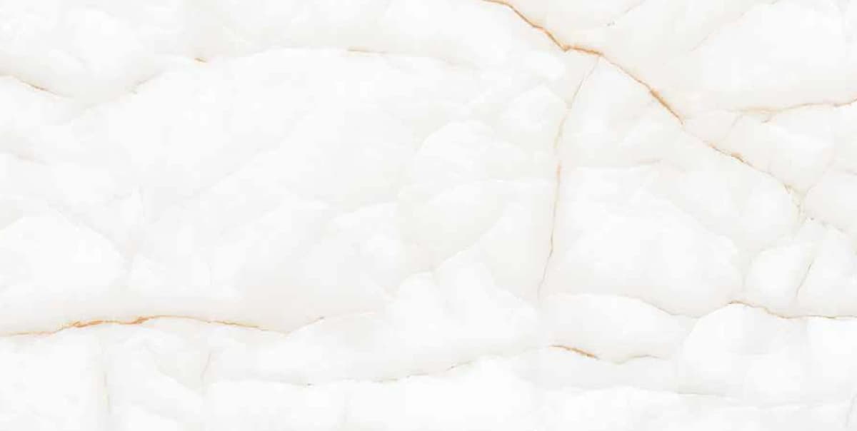 Spider White Onyx — 600 × 1200 mm glossy glazed vitrified tile