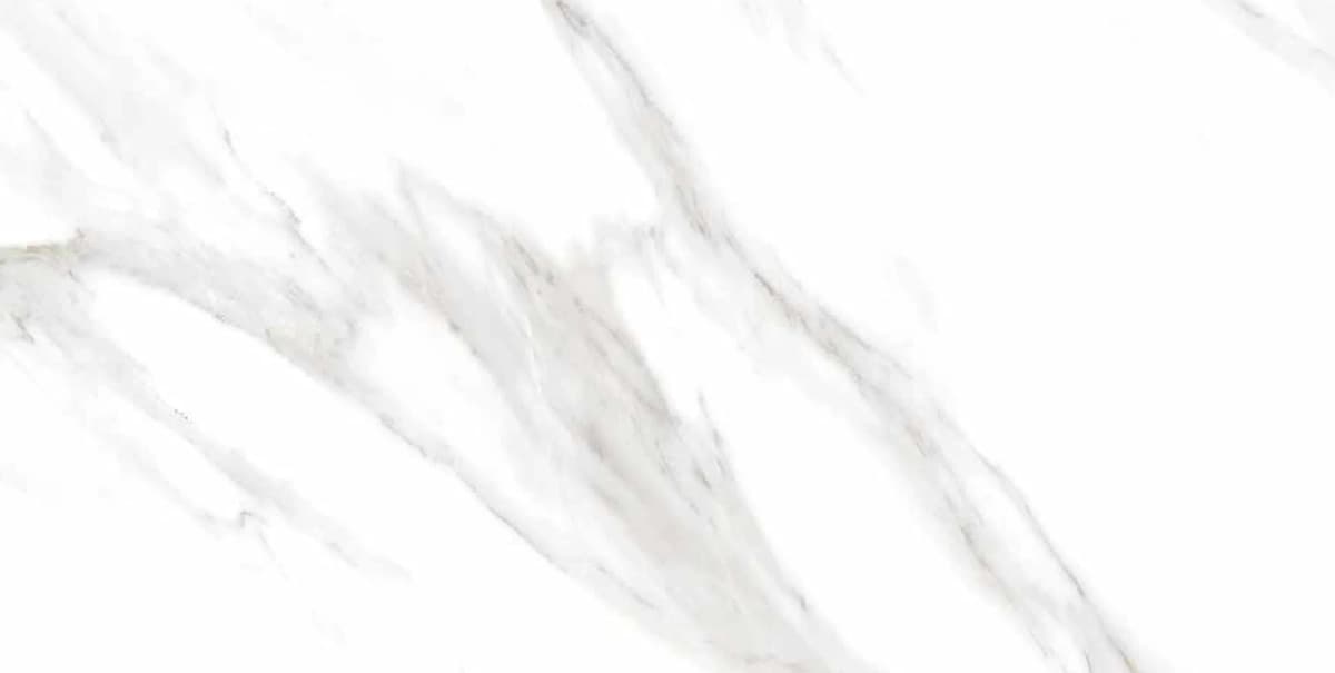 Bianco Alasmo — 600 × 1200 mm glossy glazed vitrified tile