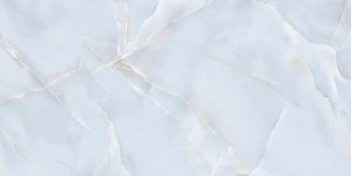 Oyster Blue Onyx — 600 × 1200 mm glossy glazed vitrified tile