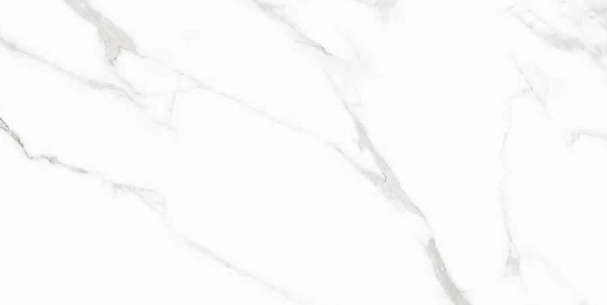 Lasa Bianco — 600 × 1200 mm glossy super white glazed vitrified tile