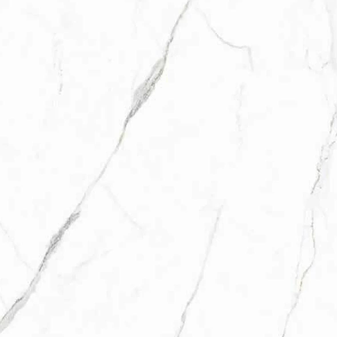 Statuario — 600 × 600 mm glossy glazed vitrified tile