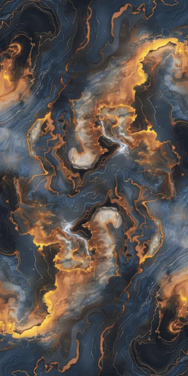 Vitrified Tiles — photographed on Qrean Smoke Blue