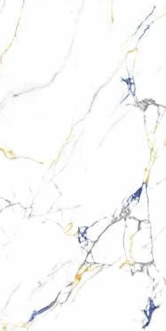 Venistone White — 600 × 1200 mm glossy glazed vitrified tile