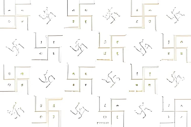 FT Swasti La — 300 × 450 mm glossy glazed ceramic wall tile
