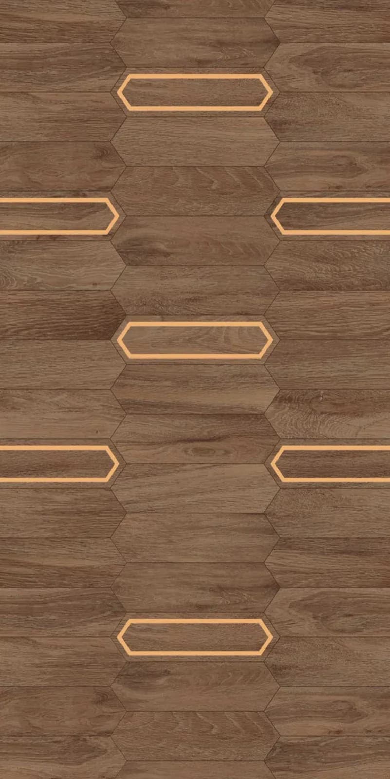 Wood Natural — 600 × 1200 mm sinker vitrified tile