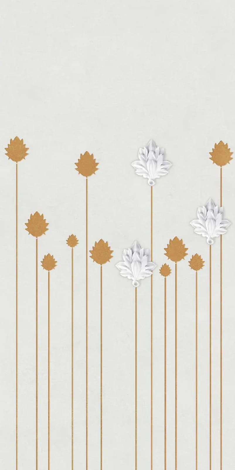 Olivia Silver Decore-02 — 600 × 1200 mm sinker vitrified tile