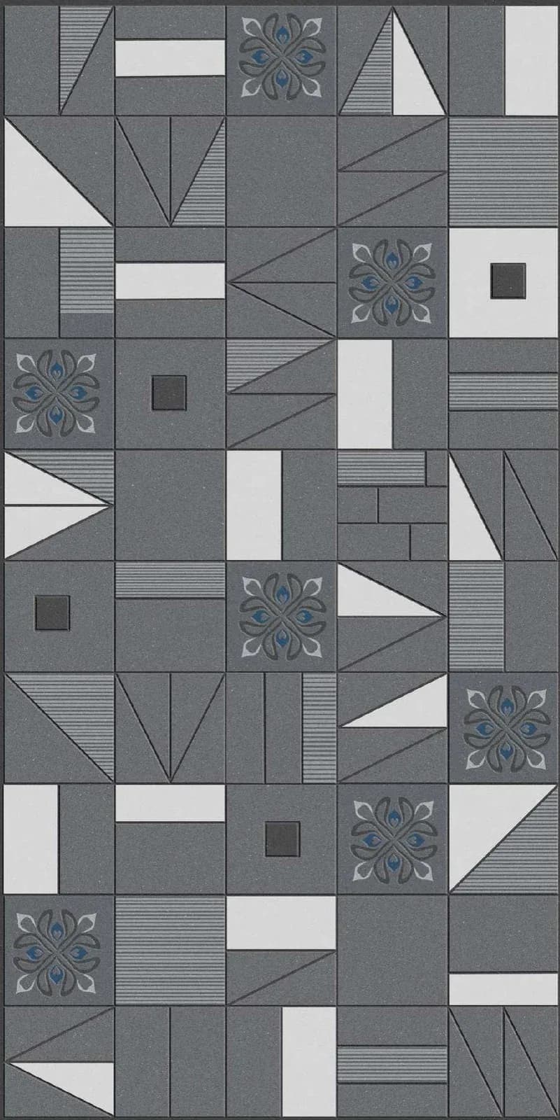 Boxy Decore — 600 × 1200 mm sinker vitrified tile