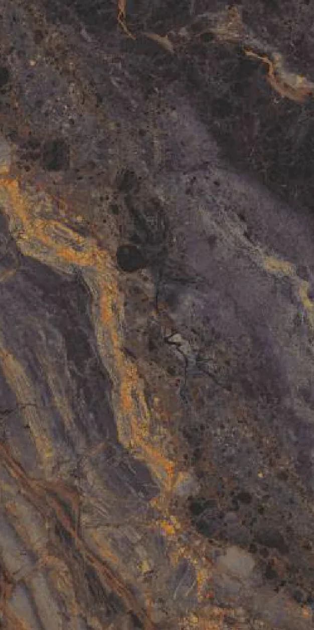 Agasta Black — 600 × 1200 mm high gloss glazed vitrified tile