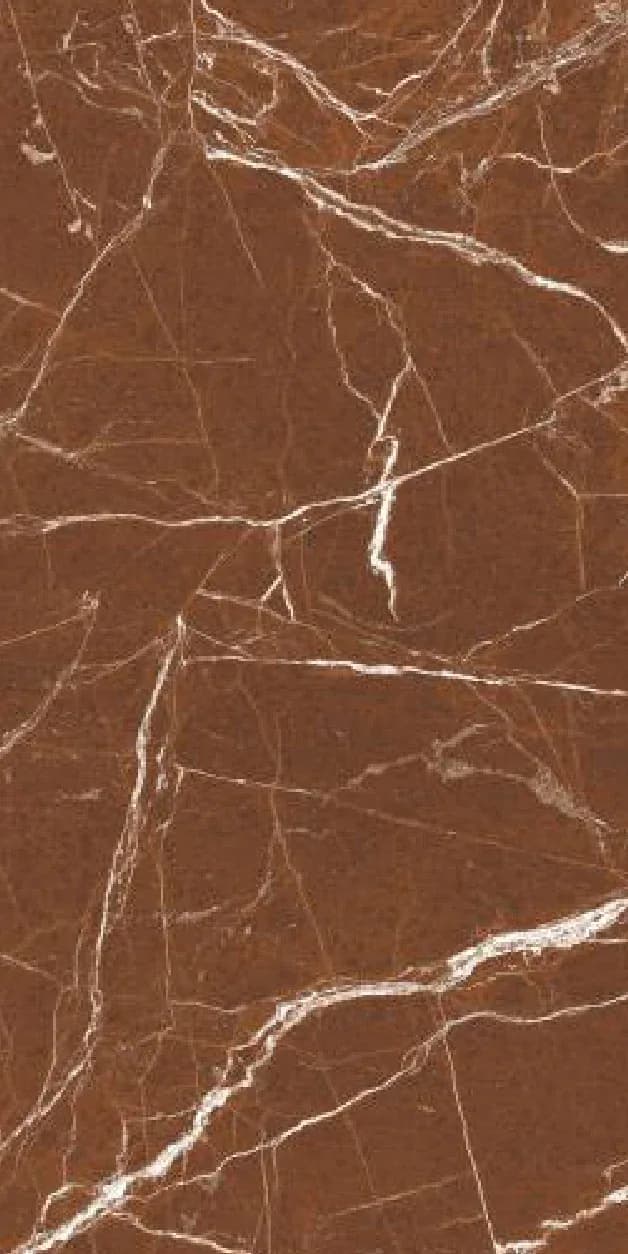 Avenue Brown — 600 × 1200 mm high gloss glazed vitrified tile