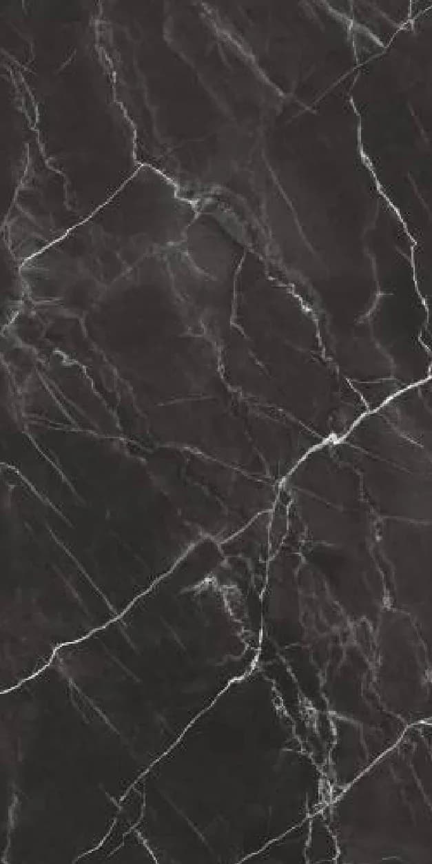Nexa Nero — 600 × 1200 mm high gloss glazed vitrified tile