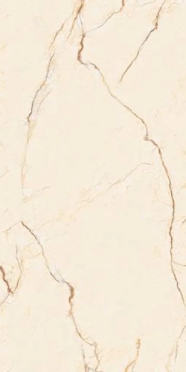 Avorio Crema — 600 × 1200 mm glossy glazed vitrified tile