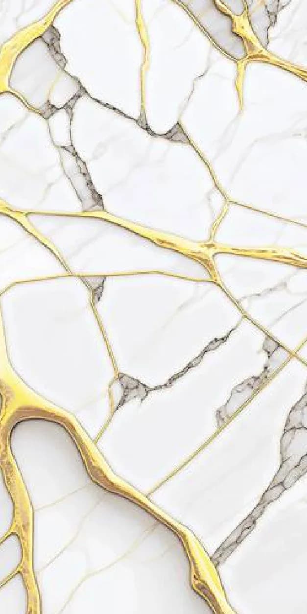 Gracia White — 600 × 1200 mm glossy glazed vitrified tile