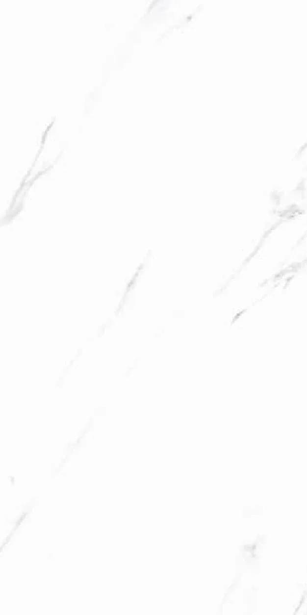 Bianco Carrara — 600 × 1200 mm glossy glazed vitrified tile