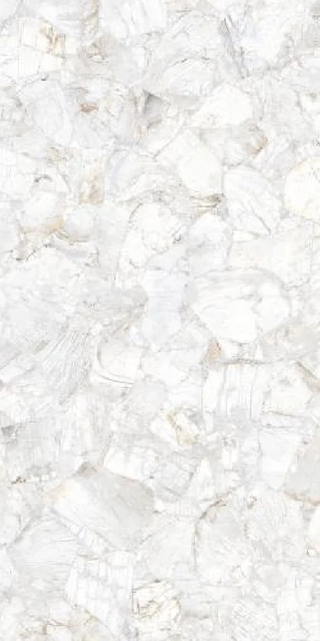 Morgan White — 600 × 1200 mm glossy glazed vitrified tile