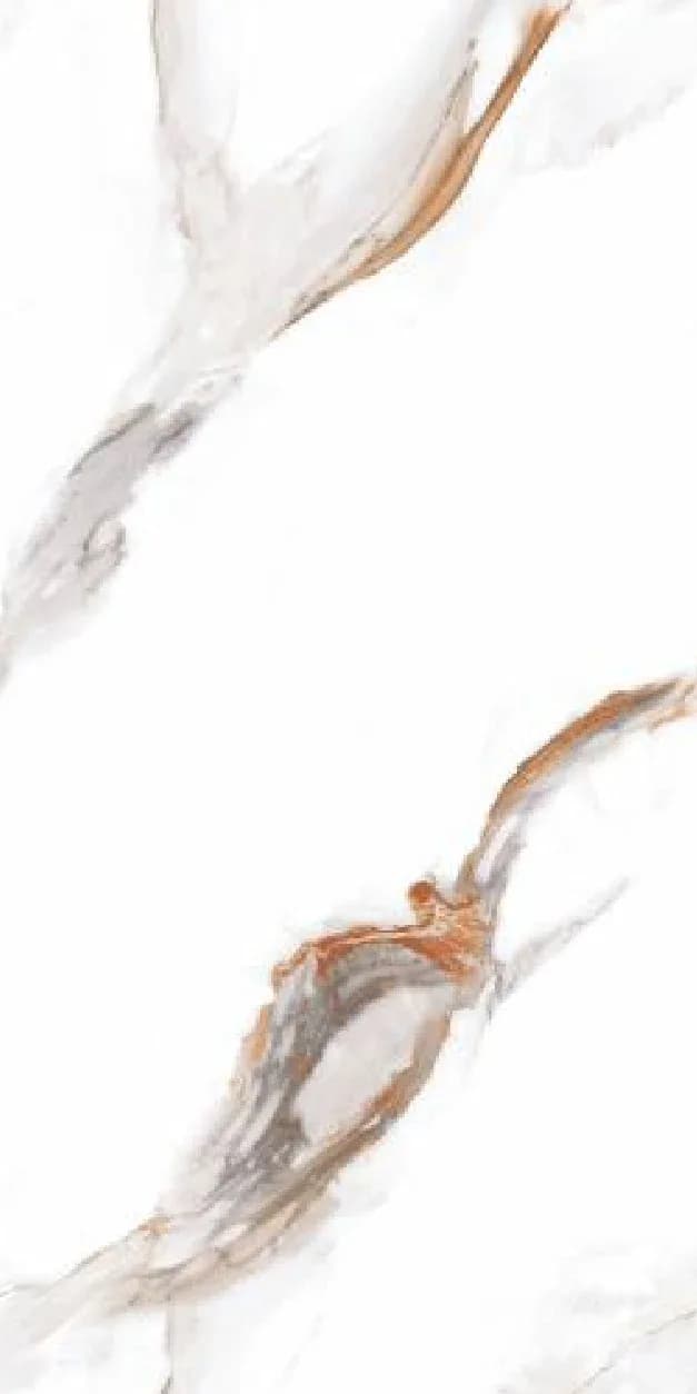 Male White — 600 × 1200 mm glossy endless glazed vitrified tile