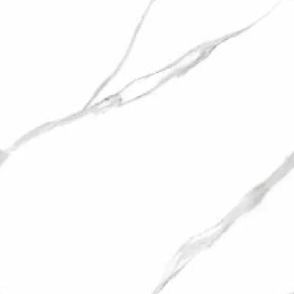 Acron White — 600 × 600 mm glossy endless glazed vitrified tile