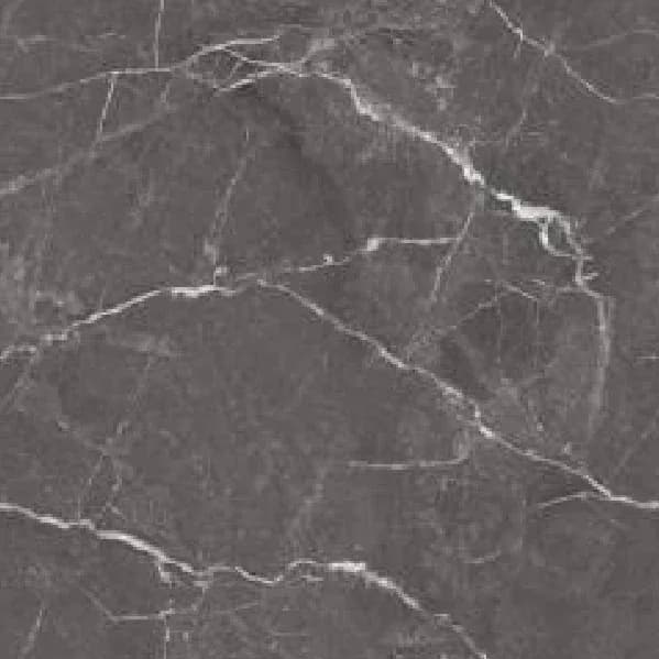 Saloni Black — 600 × 600 mm glossy endless glazed vitrified tile