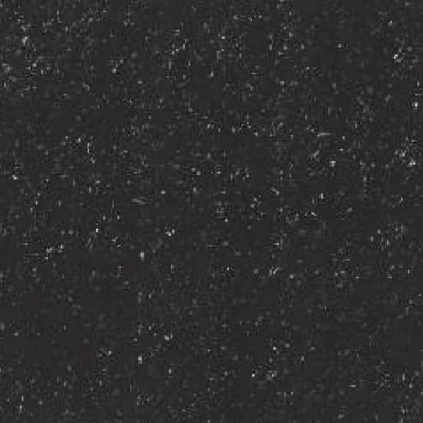 Brio Black — 600 × 600 mm glossy glazed vitrified tile