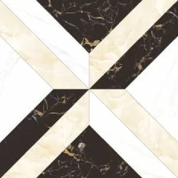 Portico — 600 × 600 mm glossy glazed vitrified tile