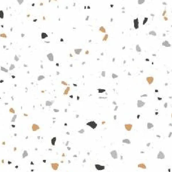 Springfield White — 600 × 600 mm matte glazed vitrified tile