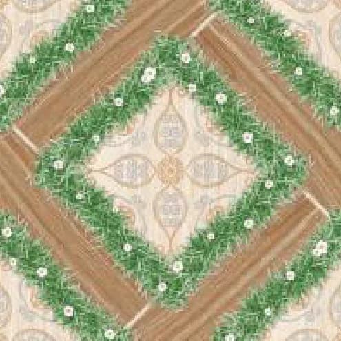 Garden Green — 500 × 500 mm rustic glazed vitrified tile