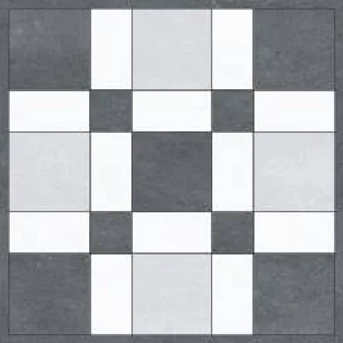 Pietra Grey — 500 × 500 mm rustic glazed vitrified tile