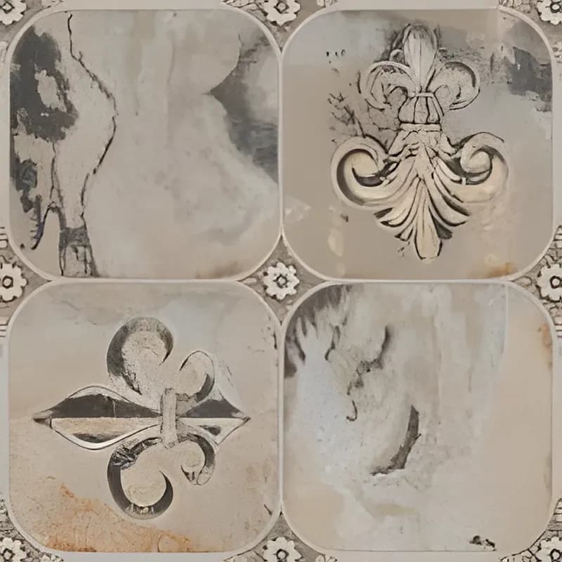 Forex Antique — 400 × 400 mm rustic glazed vitrified tile