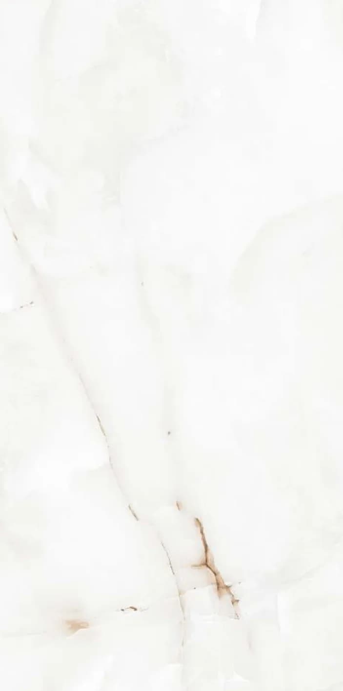 Atica White — 600 × 1200 mm glossy glazed vitrified tile