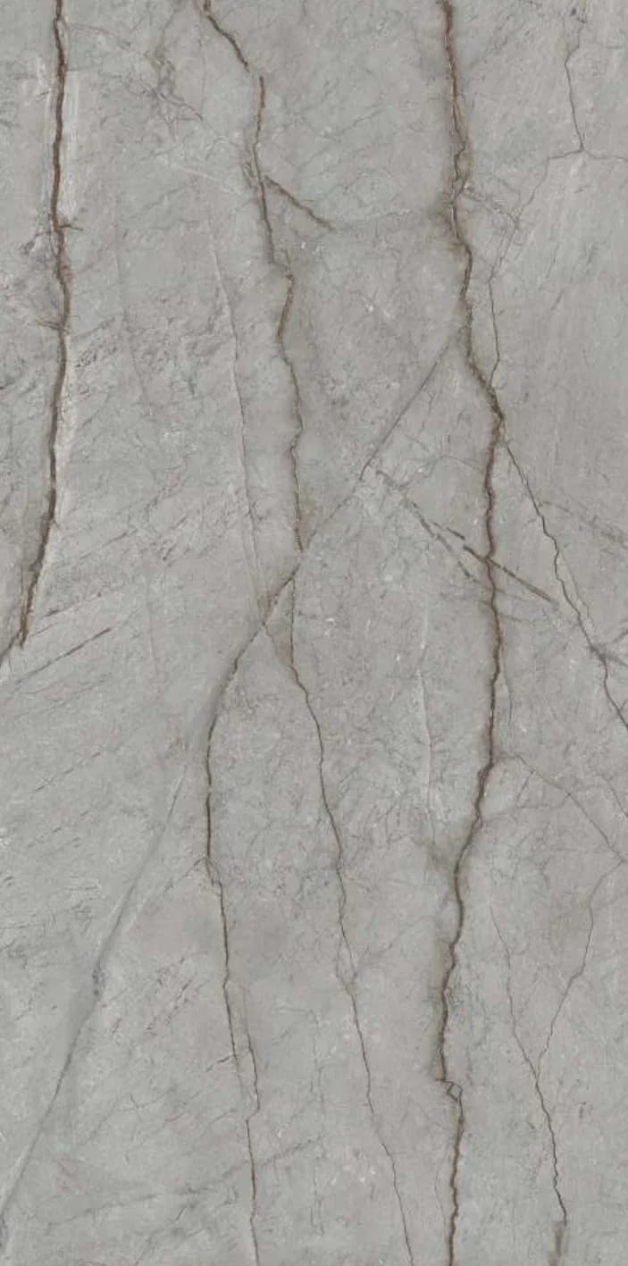 Bomania Grey — 600 × 1200 mm glossy glazed vitrified tile