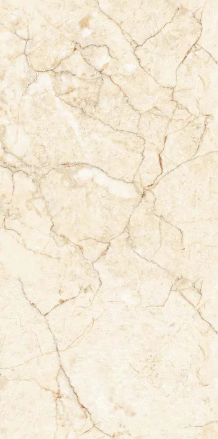 Breccia Brown — 600 × 1200 mm glossy glazed vitrified tile