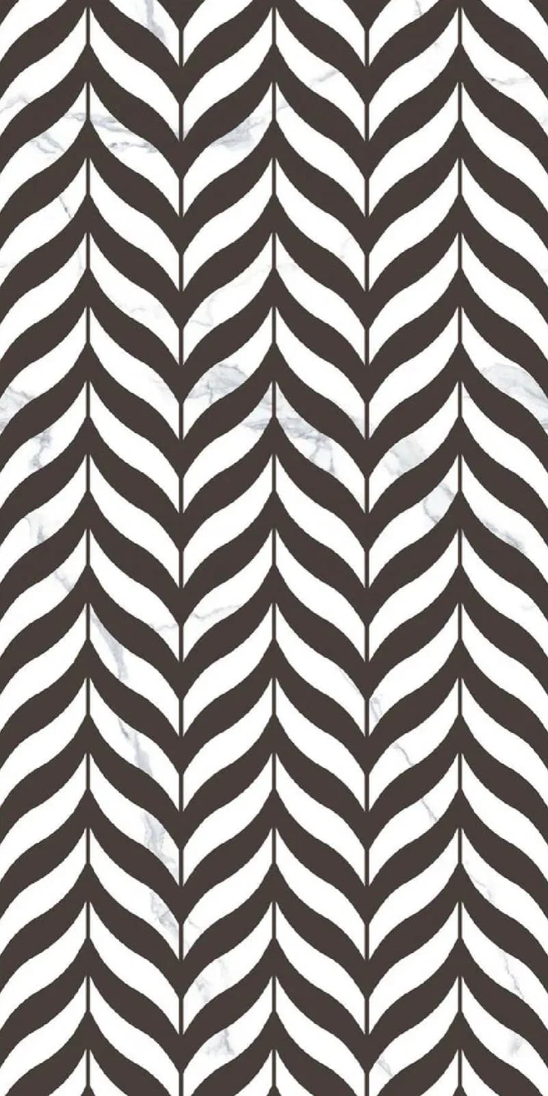Floret White Decore-2 — 600 × 1200 mm sinker vitrified tile