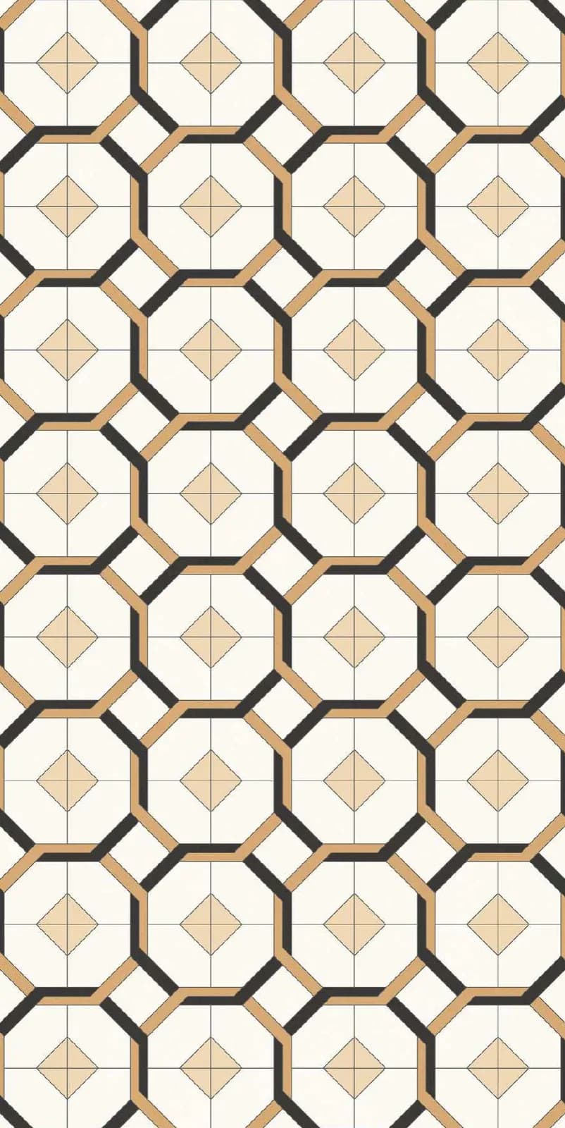 Gala Cream-Decore-1 — 600 × 1200 mm sinker vitrified tile