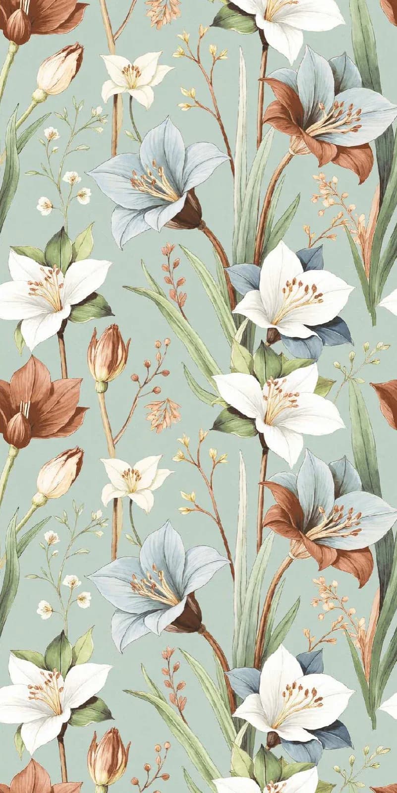 Gala Fern-Decore_2 — 600 × 1200 mm sinker vitrified tile