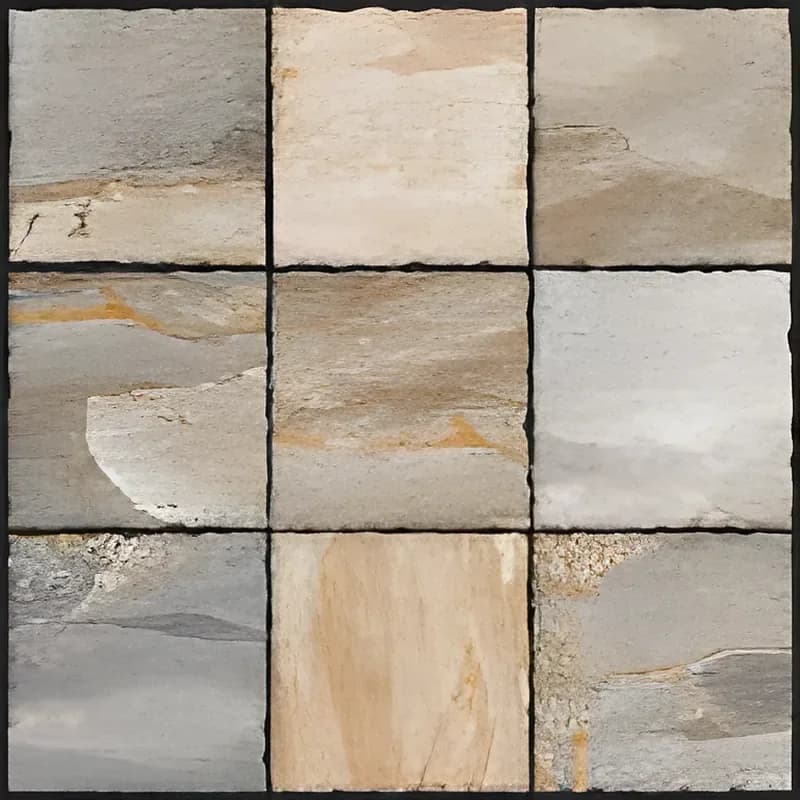 Cazio — 400 × 400 mm rustic glazed vitrified tile