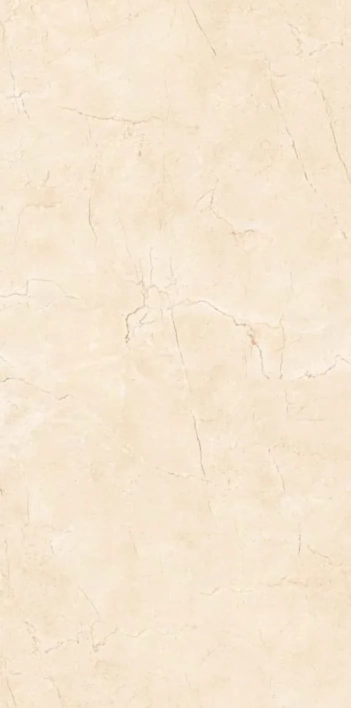 Crema Marfil — 600 × 1200 mm glossy glazed vitrified tile