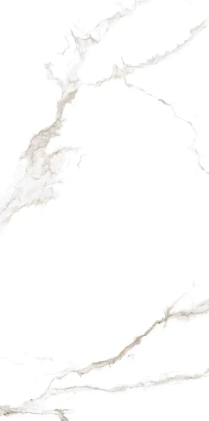 Crystal Statuario — 600 × 1200 mm glossy glazed vitrified tile