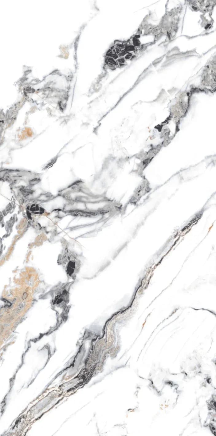 Pinnacle White — 600 × 1200 mm glossy glazed vitrified tile