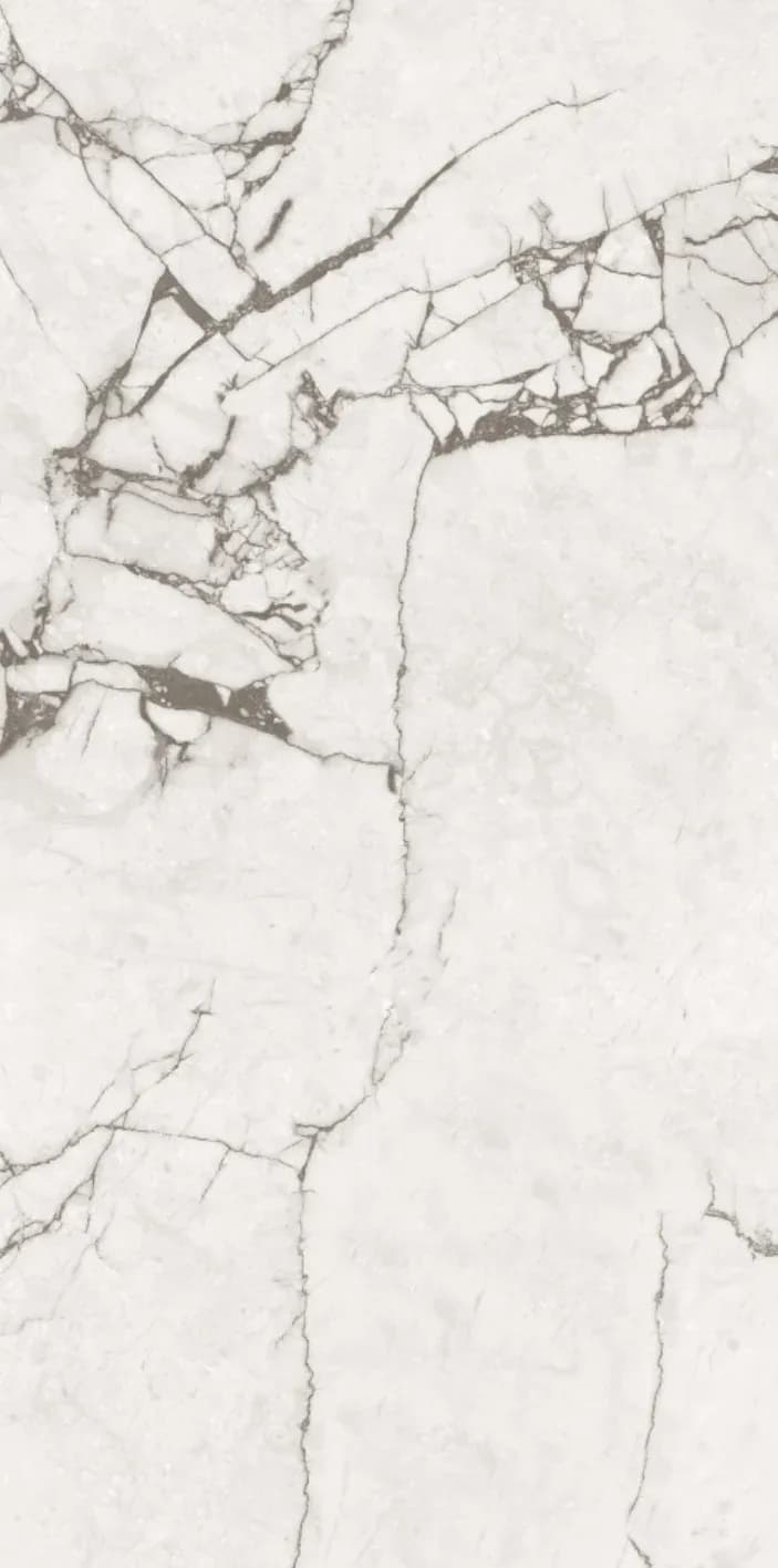 Riflesso White — 600 × 1200 mm glossy glazed vitrified tile